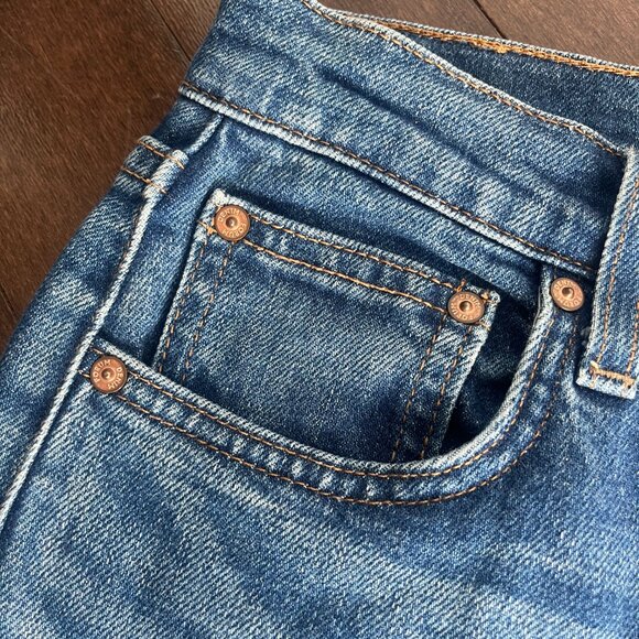 SOLD Denim Forum Arlo High Rise Straight - Picture 7 of 8